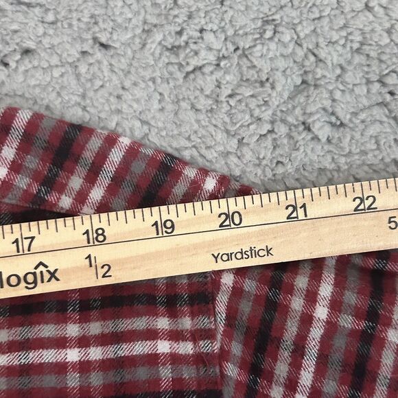 Mountain Khakis Heavy Duty Flannel Mens L Button Up Shirt Logo 100% Cotton - Picture 11 of 16